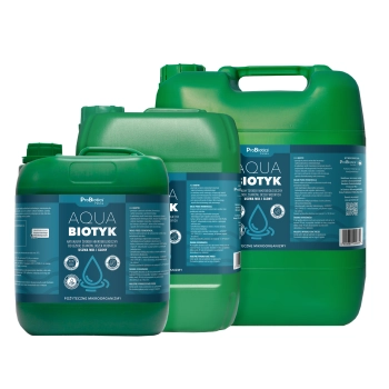 AQUABIOTYK - Naturalny środek mikrobiologiczny do jezior, stawów, oczek wodnych 5L