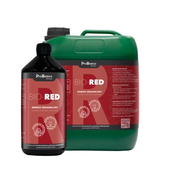 BIO-RED - Nawóz organiczny dolistny - ochrona przed grzybami 5L