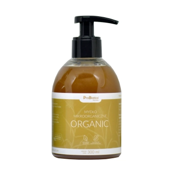 Mydło Mikroorganiczne ORGANIC w płynie do każdego rodzaju skóry - 300ml