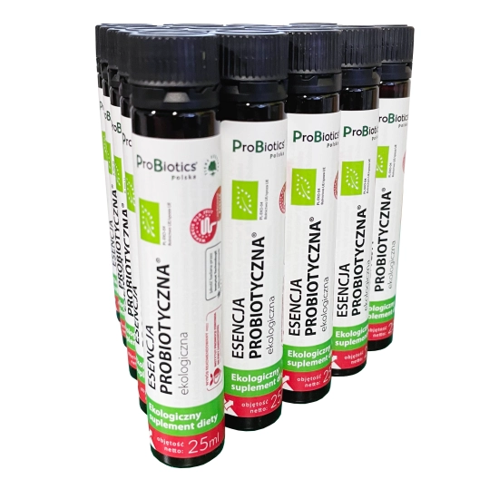 Esencja ProBiotyczna. Wzmacnia odporność i poprawia trawienie - 25 ml (pakiet 15 szt.)