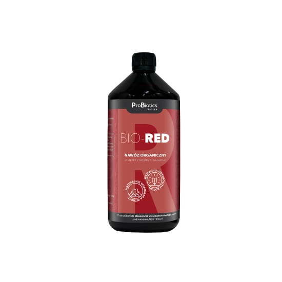 BIO-RED - Nawóz organiczny dolistny - ochrona przed grzybami 1L