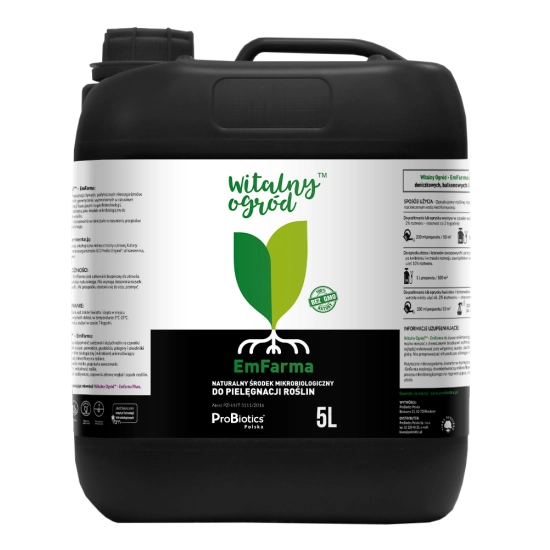 EmFarma - ekologiczny oprysk zamiast chemii na rośliny i do zaprawiania - 5L