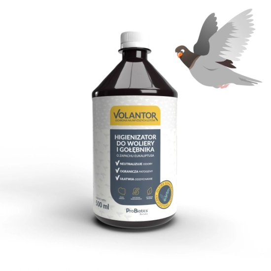 Higienizator do gołębnika i woliery VOLANTOR - 0,5L