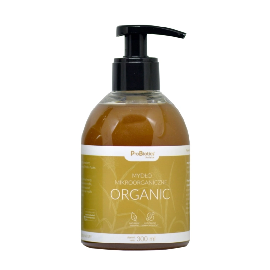 Mydło Mikroorganiczne ORGANIC w płynie do każdego rodzaju skóry - 300ml