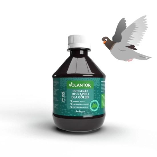 Preparat do kąpieli dla gołębi VOLANTOR - 0,2L