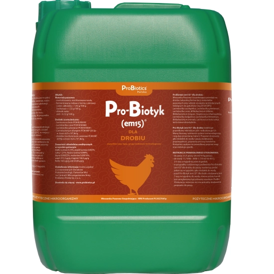 Pro-Biotyk (em15) dla DROBIU - 10L