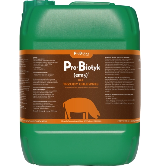 Pro-Biotyk (em15) dla TRZODY CHLEWNEJ - 10L